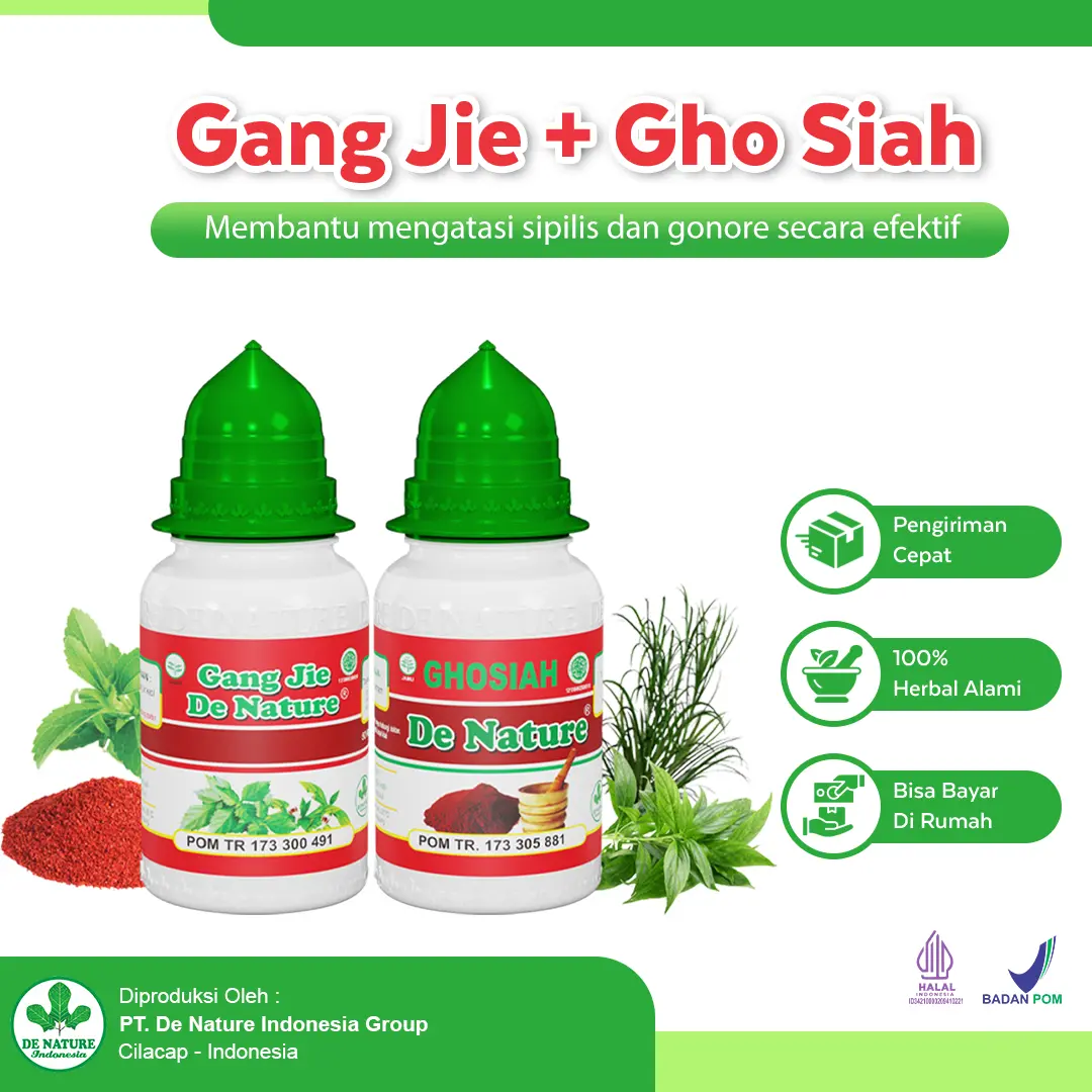 Paket Obat Kencing Nanah De Nature