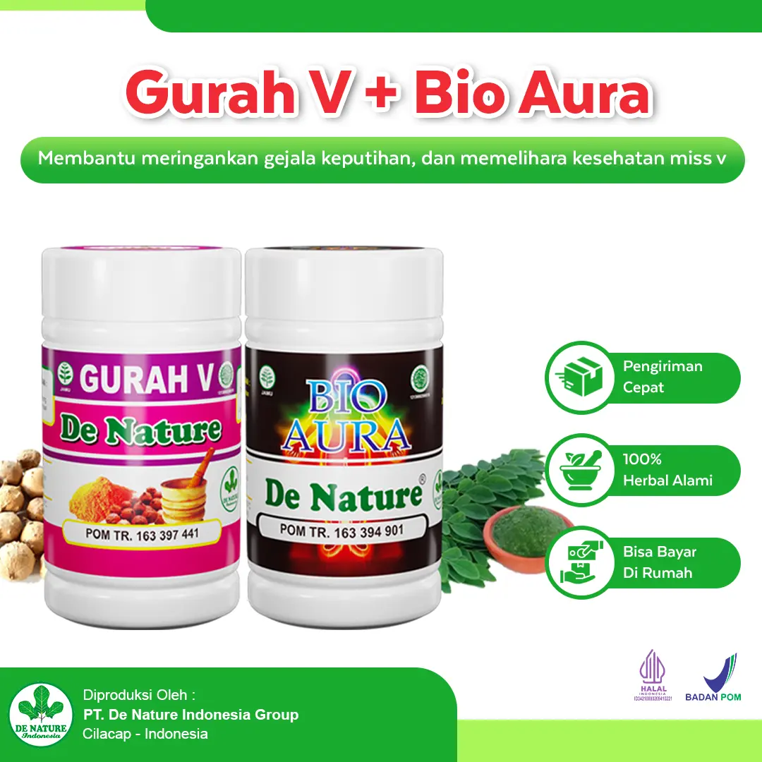 Paket Obat Keputihan De Nature